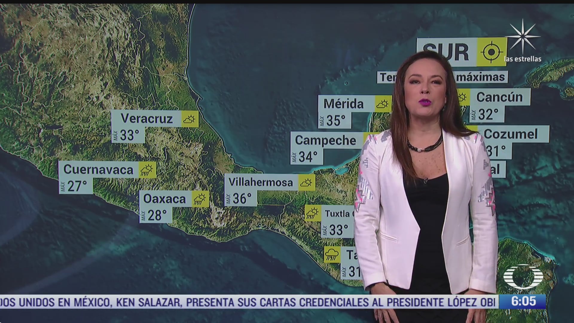 Canales de baja presión provocarán lluvias en México