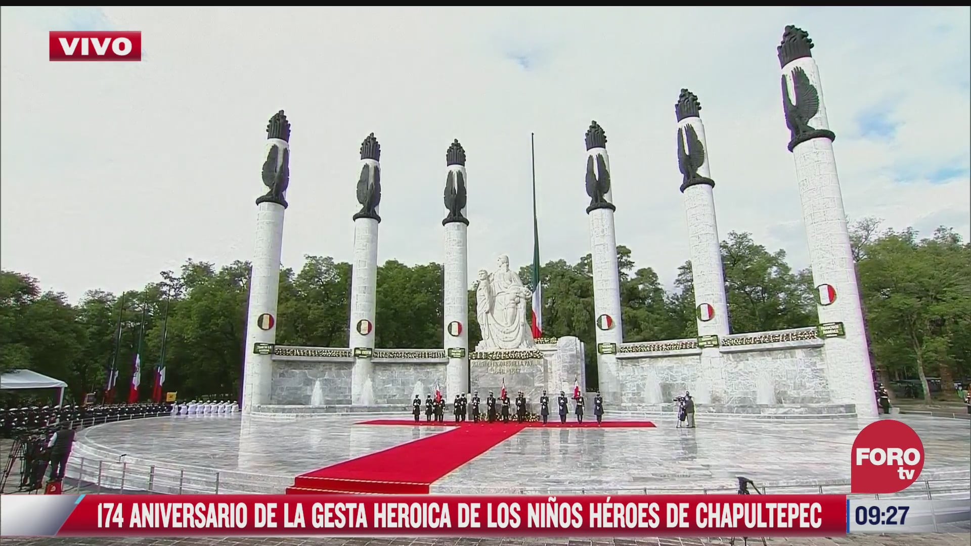 amlo encabeza 174 aniversario de la gesta heroica de los ninos heroes de chapultepec