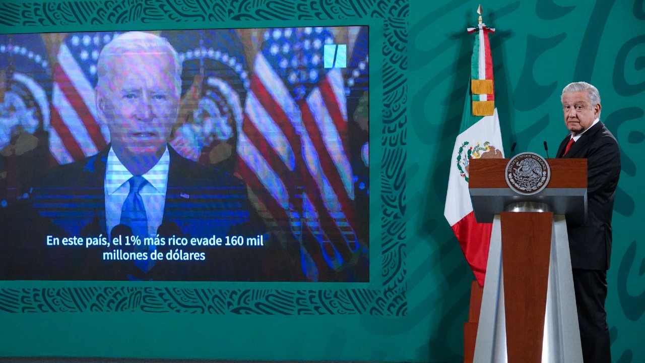 AMLO exhibe video de Joe Biden