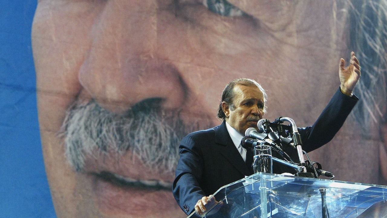 El expresidente de Argelia Abdelaziz Buteflika (Getty Images)
