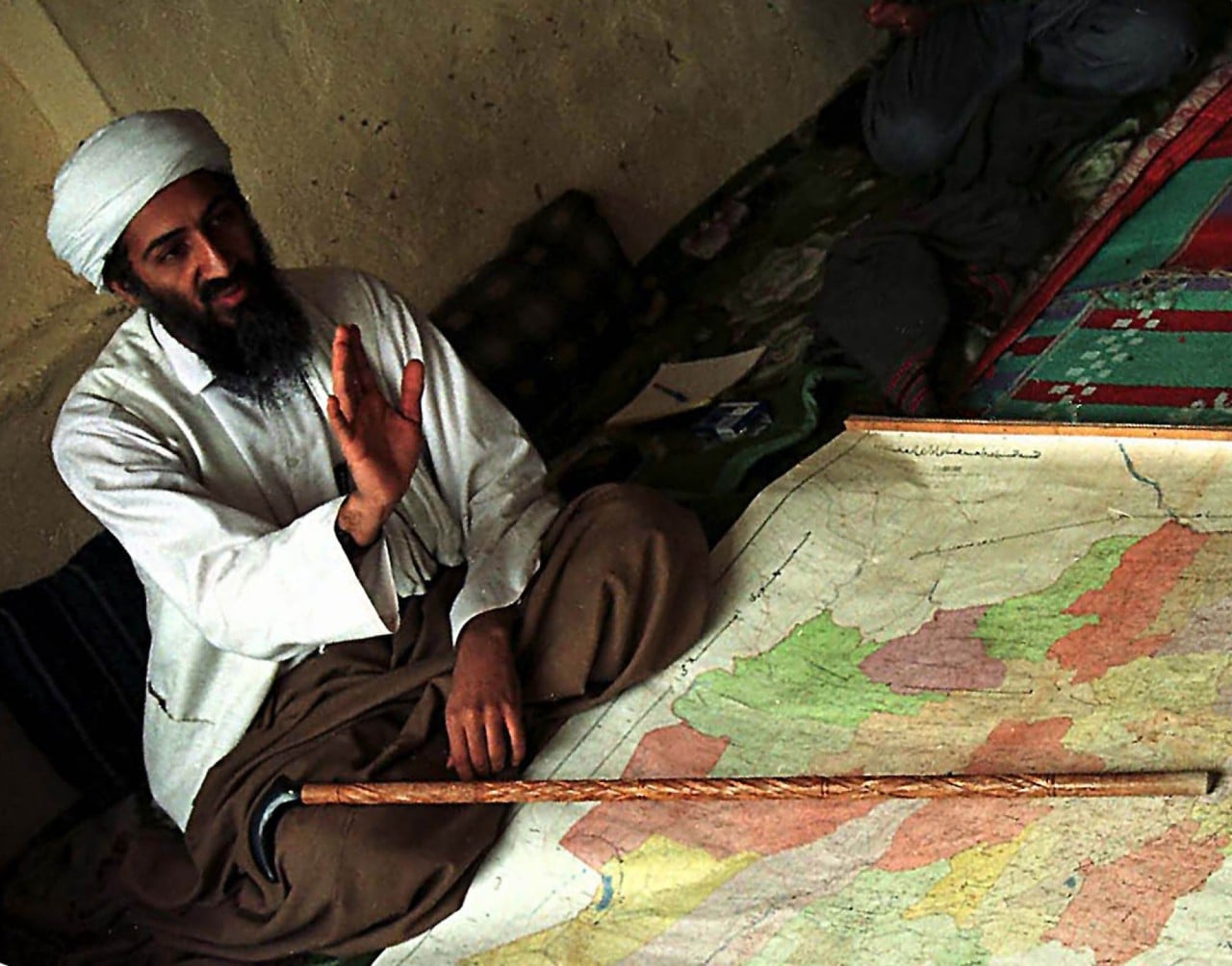 Afganistán, Osama bin Laden, George W Bush, 11 de septiembre, atentados terroristas, collage