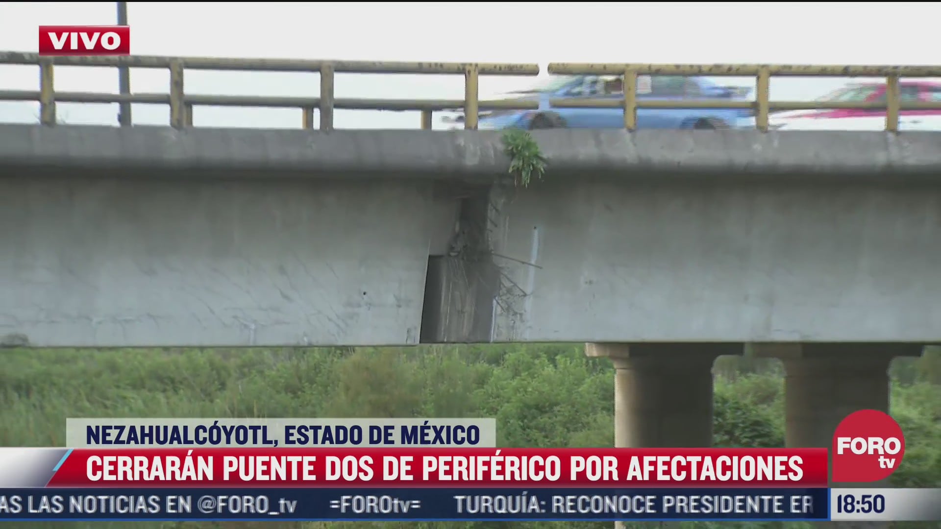 cerraran puente dos de periferico por afectaciones en nezahualcoyotl