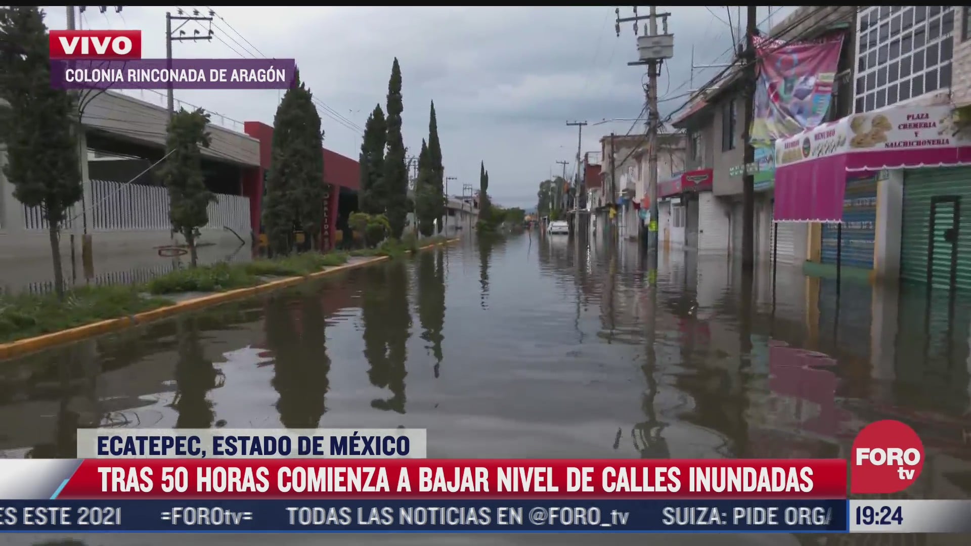 continuan las inundaciones en ecatepec en el estado de mexico