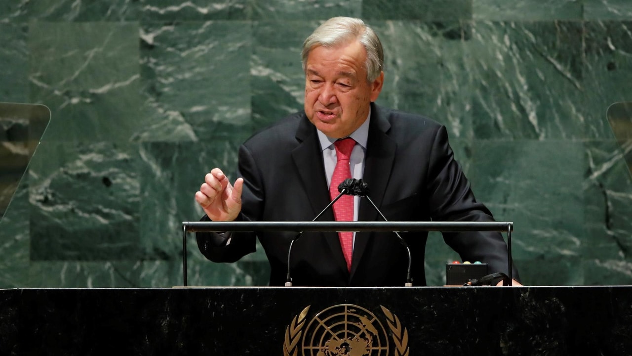 'El mundo debe despertar estamos al borde del abismo', dice Guterres durante Asamblea de la ONU