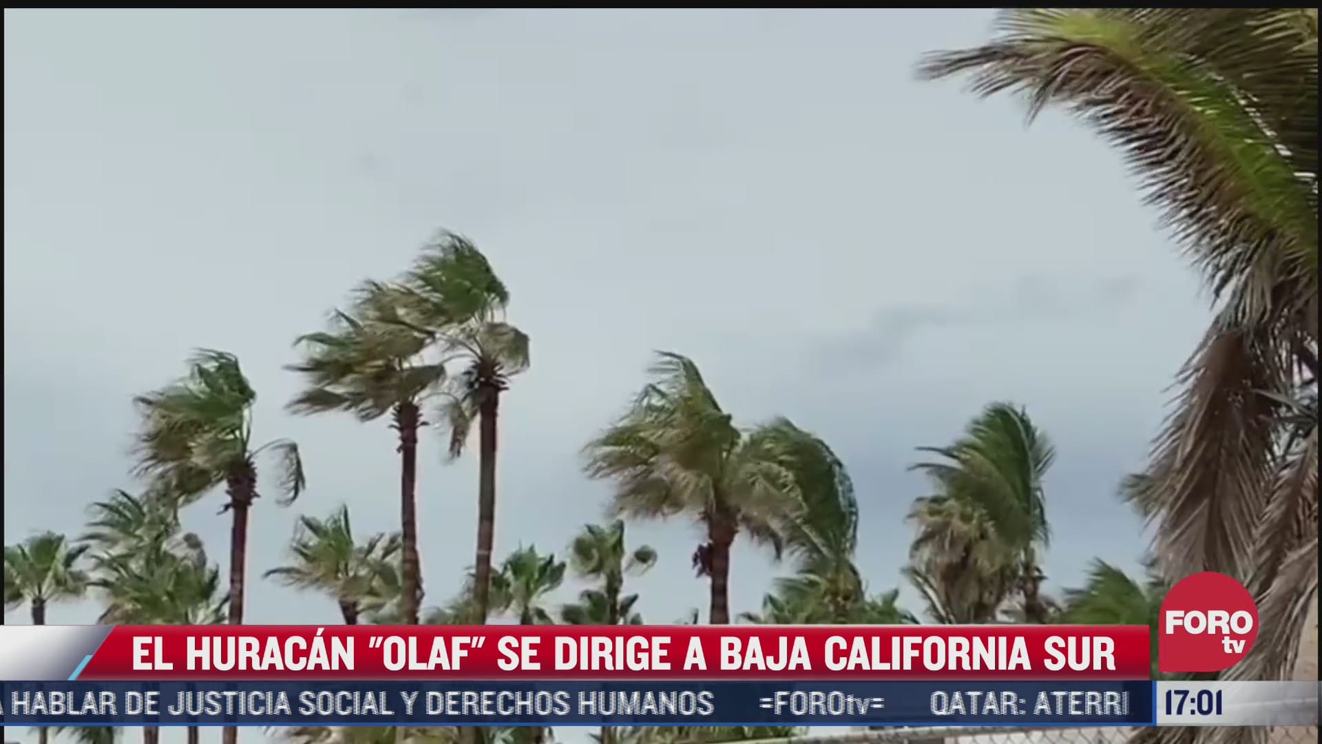 emiten alerta roja en baja california sur por el huracan olaf