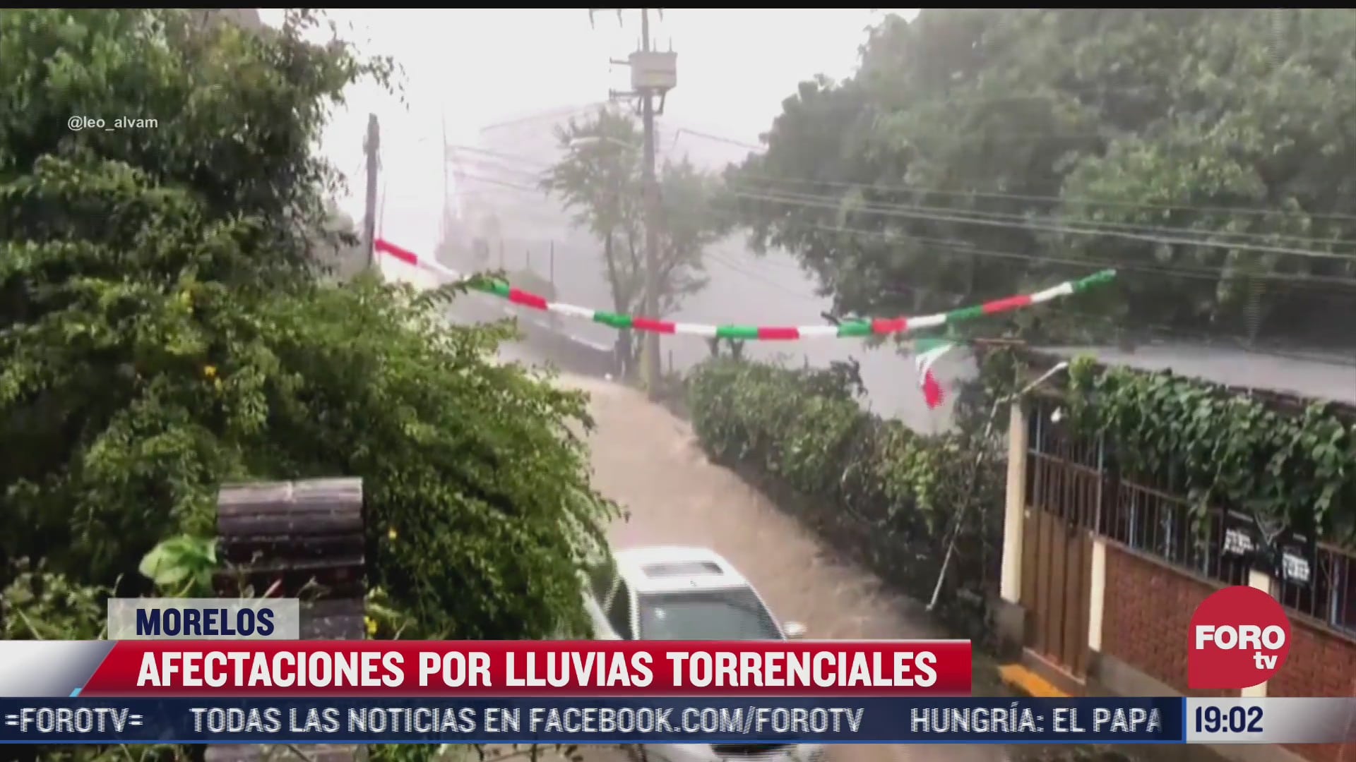 estas son las afectaciones por lluvias torrenciales en cuernavaca morelos