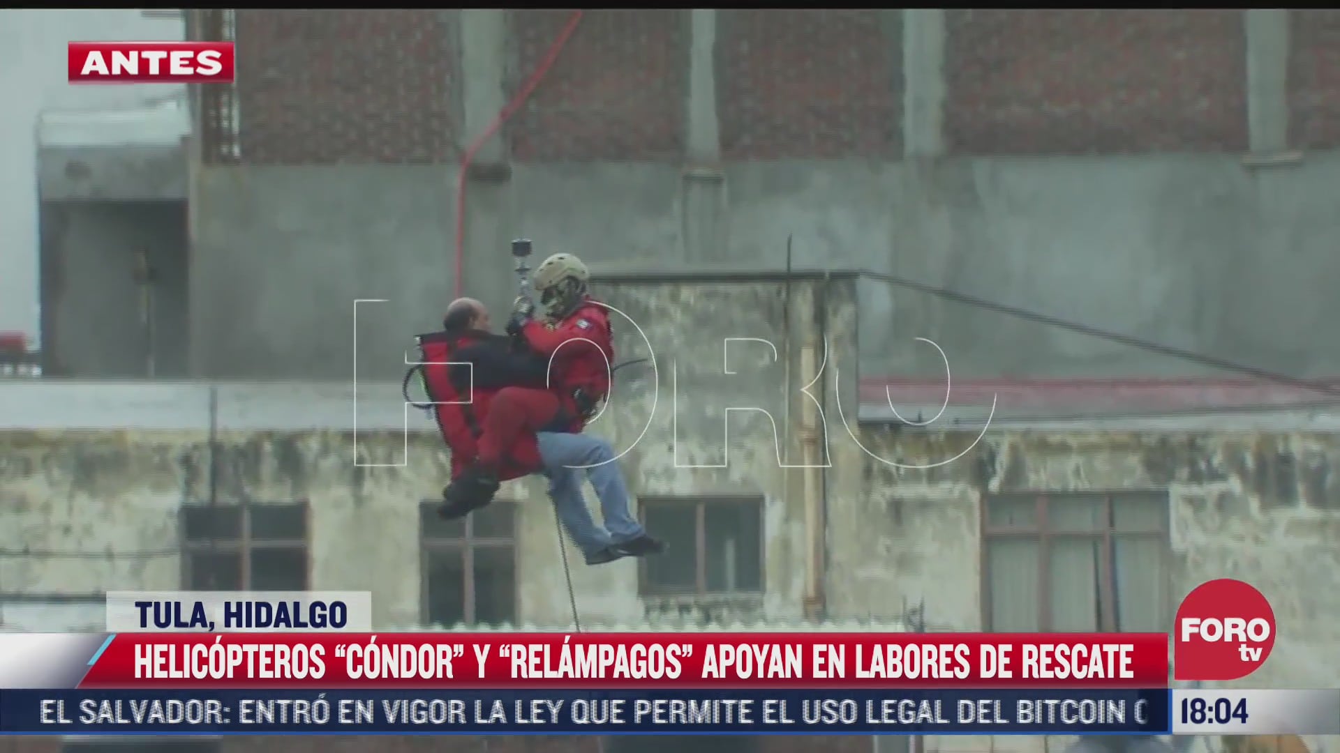 helicopteros condor y relampago apoyan en labores de rescate en tula hidalgo