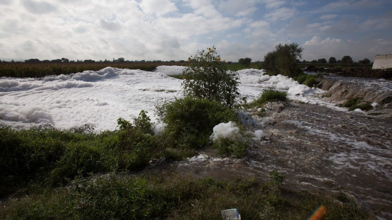 Conagua alerta por desbordamiento del río en Tula, Hidalgo