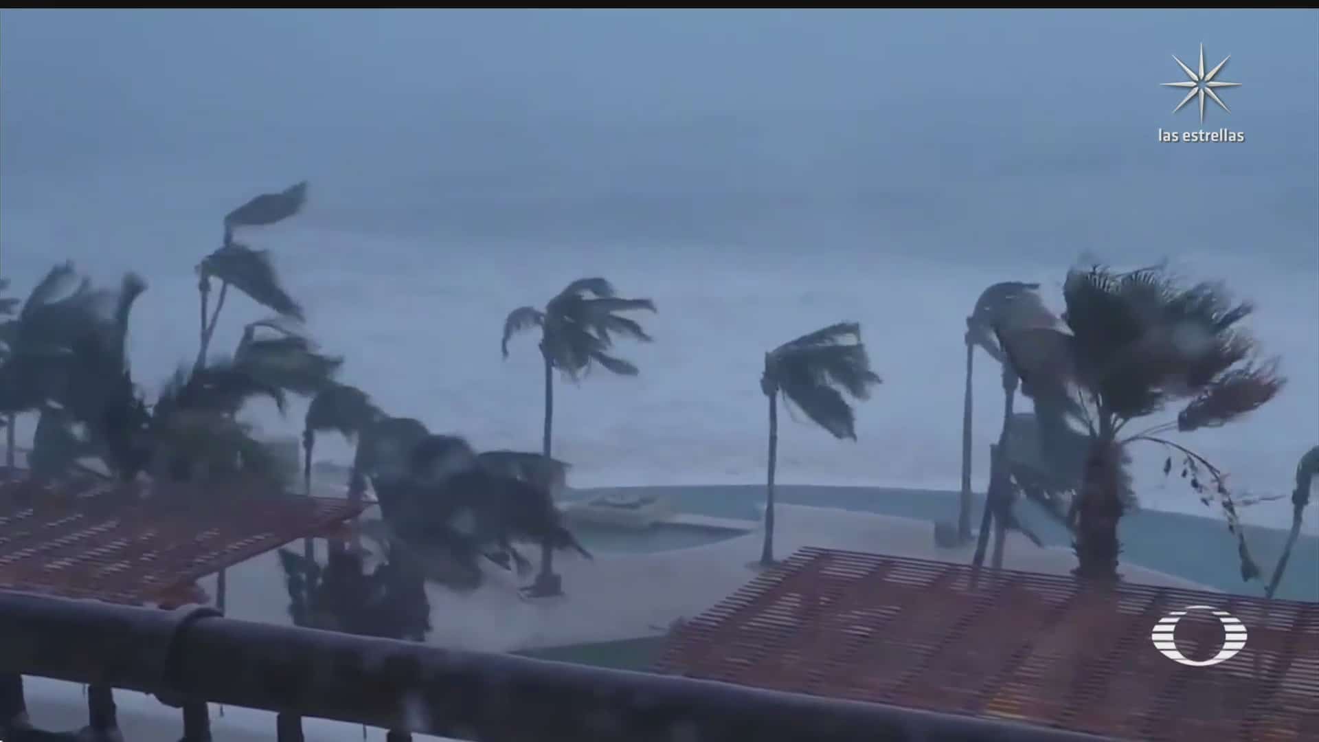 huracan olaf causa alerta por lluvias torrenciales