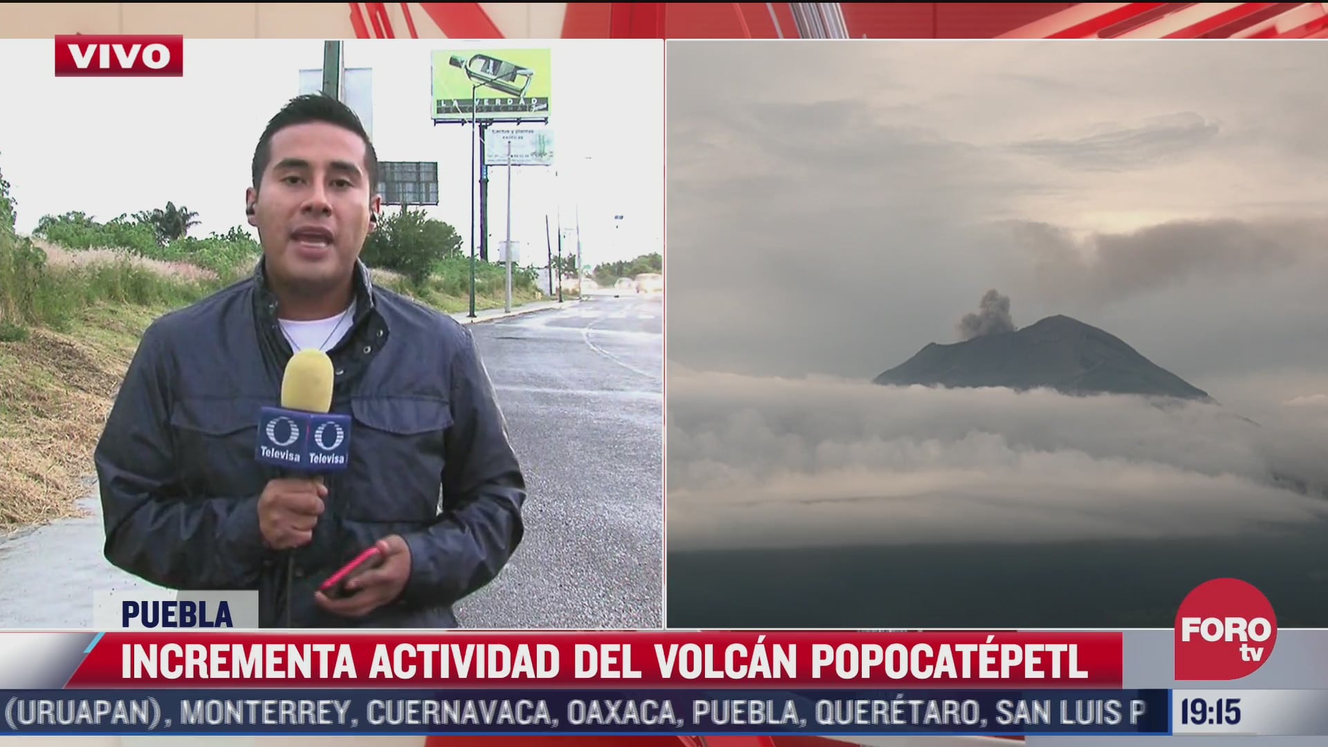 incrementa actividad volcanica el popocatepetl desde el sismo del 7 de septiembre