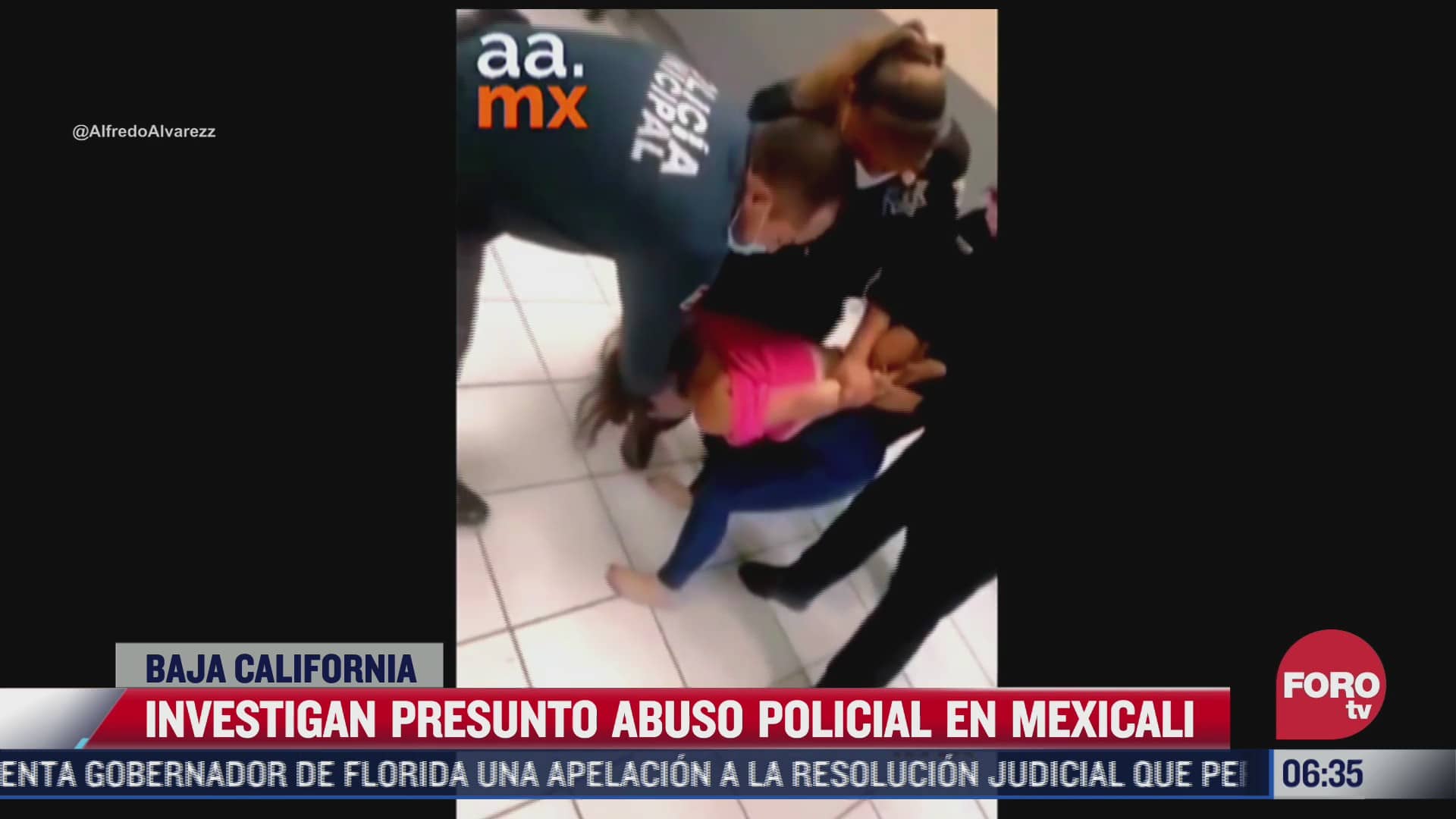 investigan presunto abuso policial en mexicali baja california