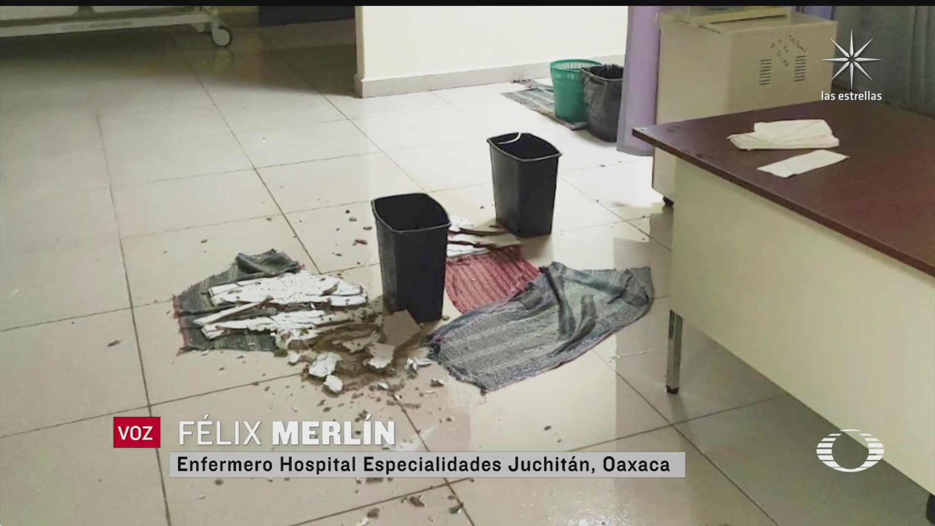 lluvias inundan hospital de juchitan oaxaca
