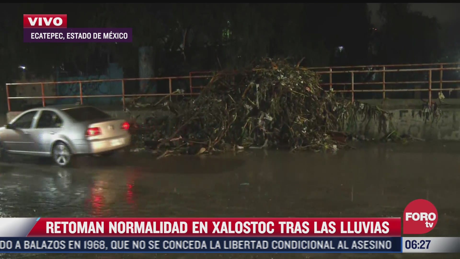 lodo y montanas de basura amanecen en ecatepec tras inundaciones