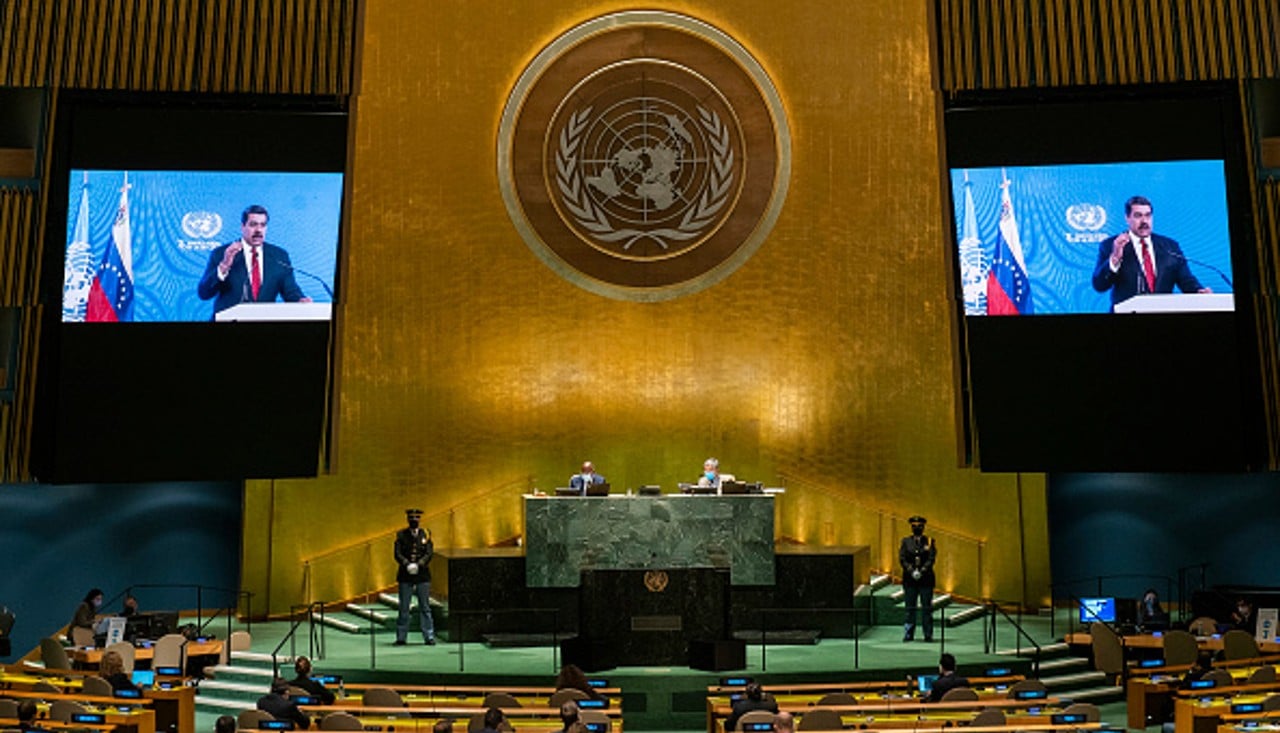 Maduro pide en la ONU levantar 'sanciones criminales' contra Venezuela