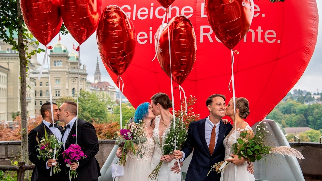 Suiza dice sí al matrimonio entre personas del mismo sexo en un referéndum