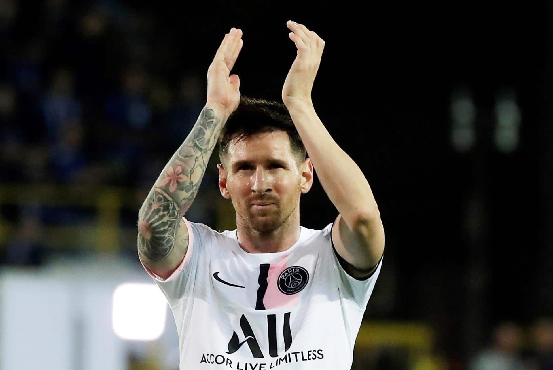 El futbolista Lionel Messi, del Paris Saint-Germain (EFE)