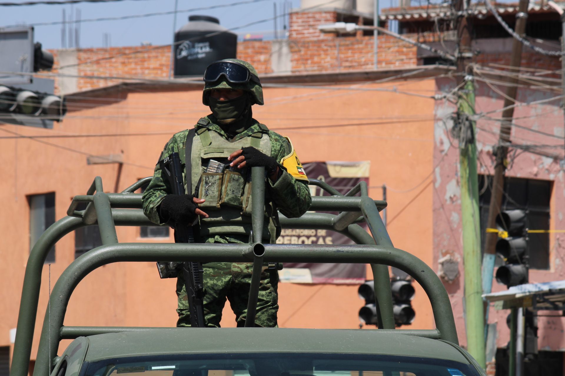 Agentes ministeriales y militares resguardan calles de Guanajuato (Cuartoscuro)