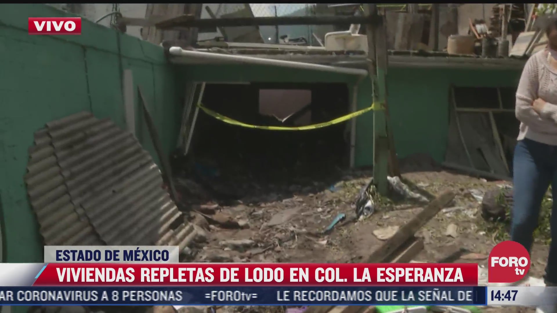 mujer cuenta como rescataron a su familia tras las inundaciones en el estado de mexico
