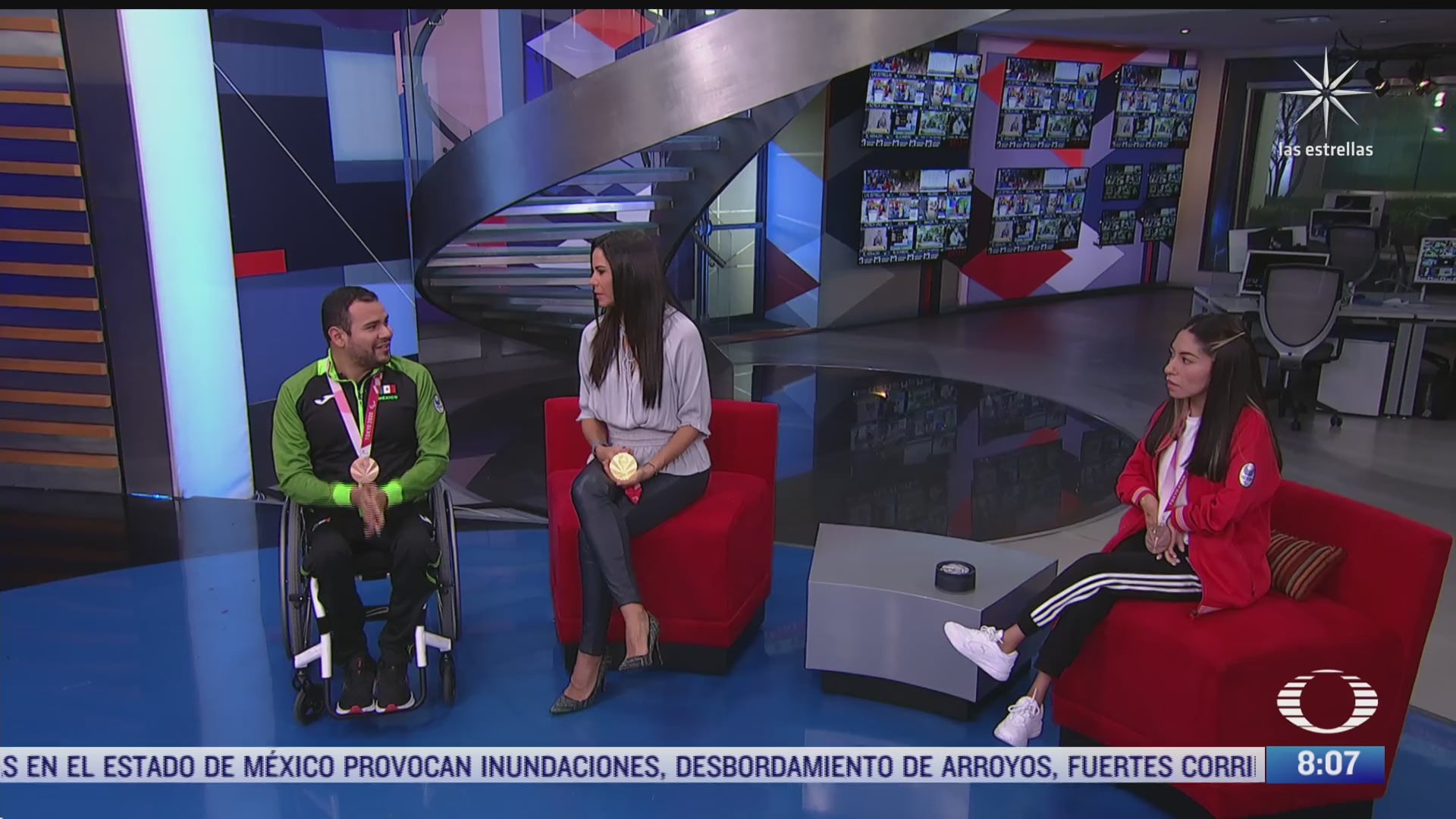 paola rojas entrevista a fabiola ramirez y diego lopez medallistas de los juegos paralimpicos de tokyo