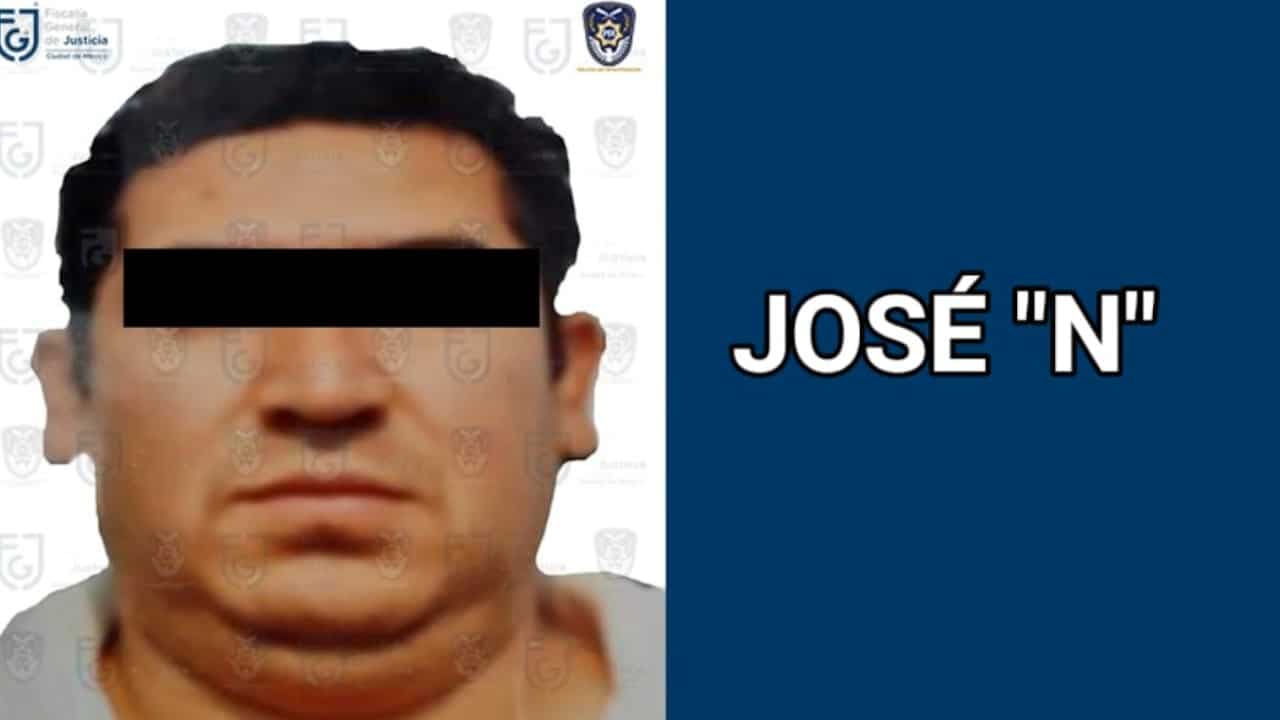 Fiscalía de CDMX logra sentencia contra José "N" (Twitter: @FiscaliaCDMX)