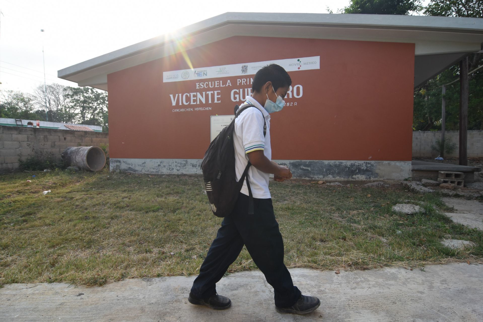 Alumnos de escuela primaria en Campeche (Cuartoscuro)