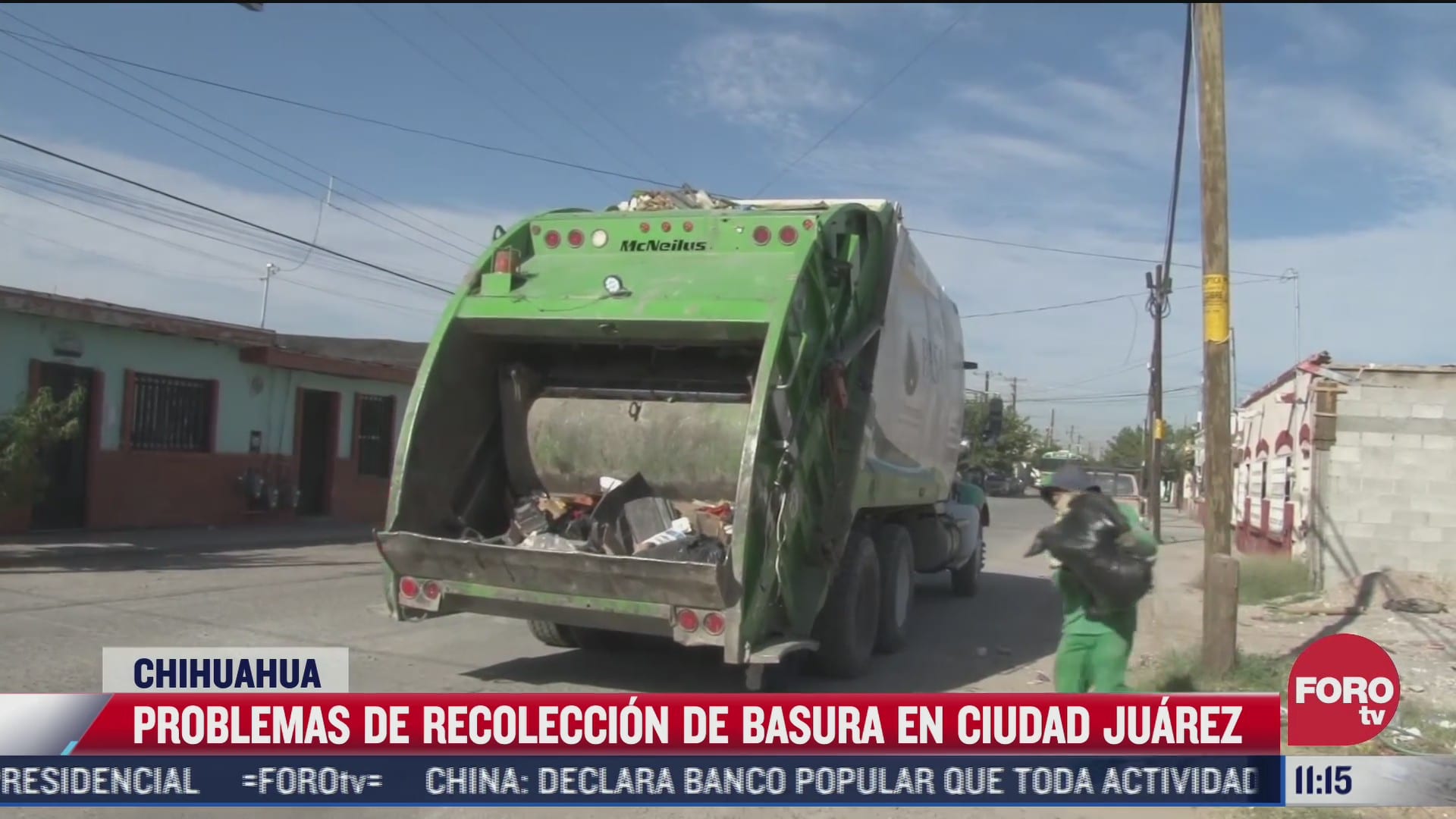 problemas de recoleccion de basura en ciudad juarez