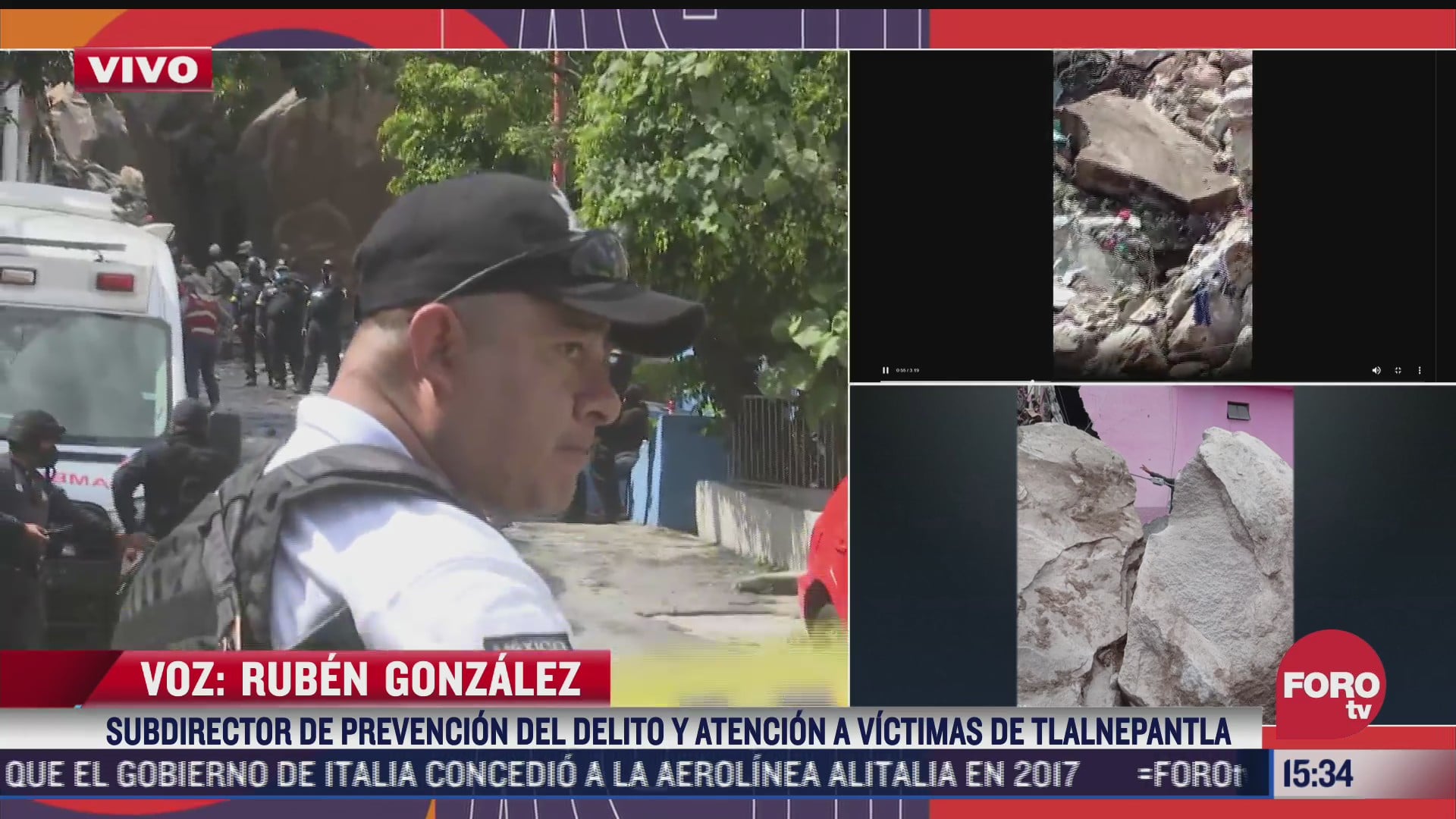 reportan cuatro heridos y varios desaparecidos tras derrumbe en cerro del chiquihuite