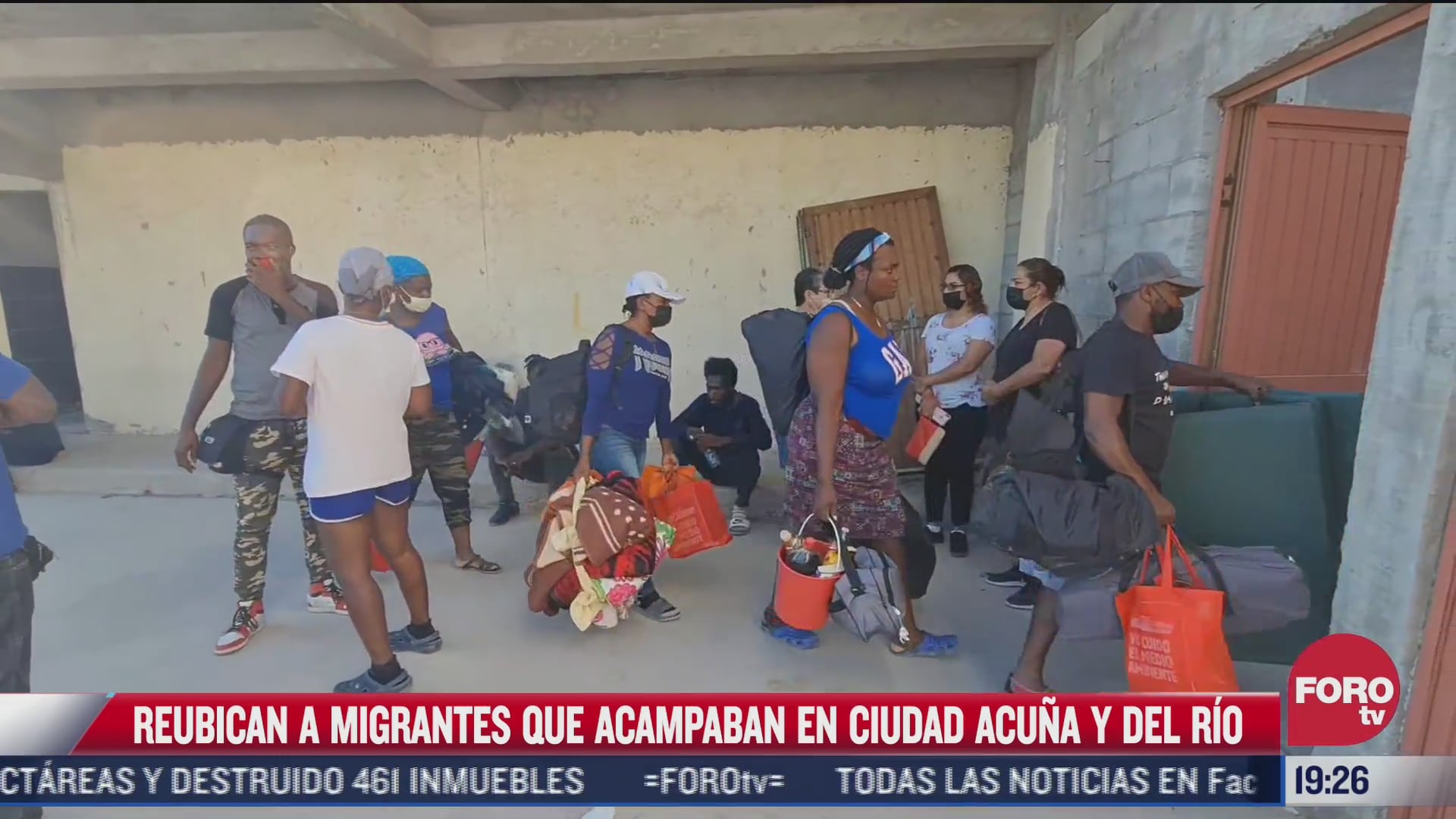 reubican a migrantes de ciudad acuna coahuila