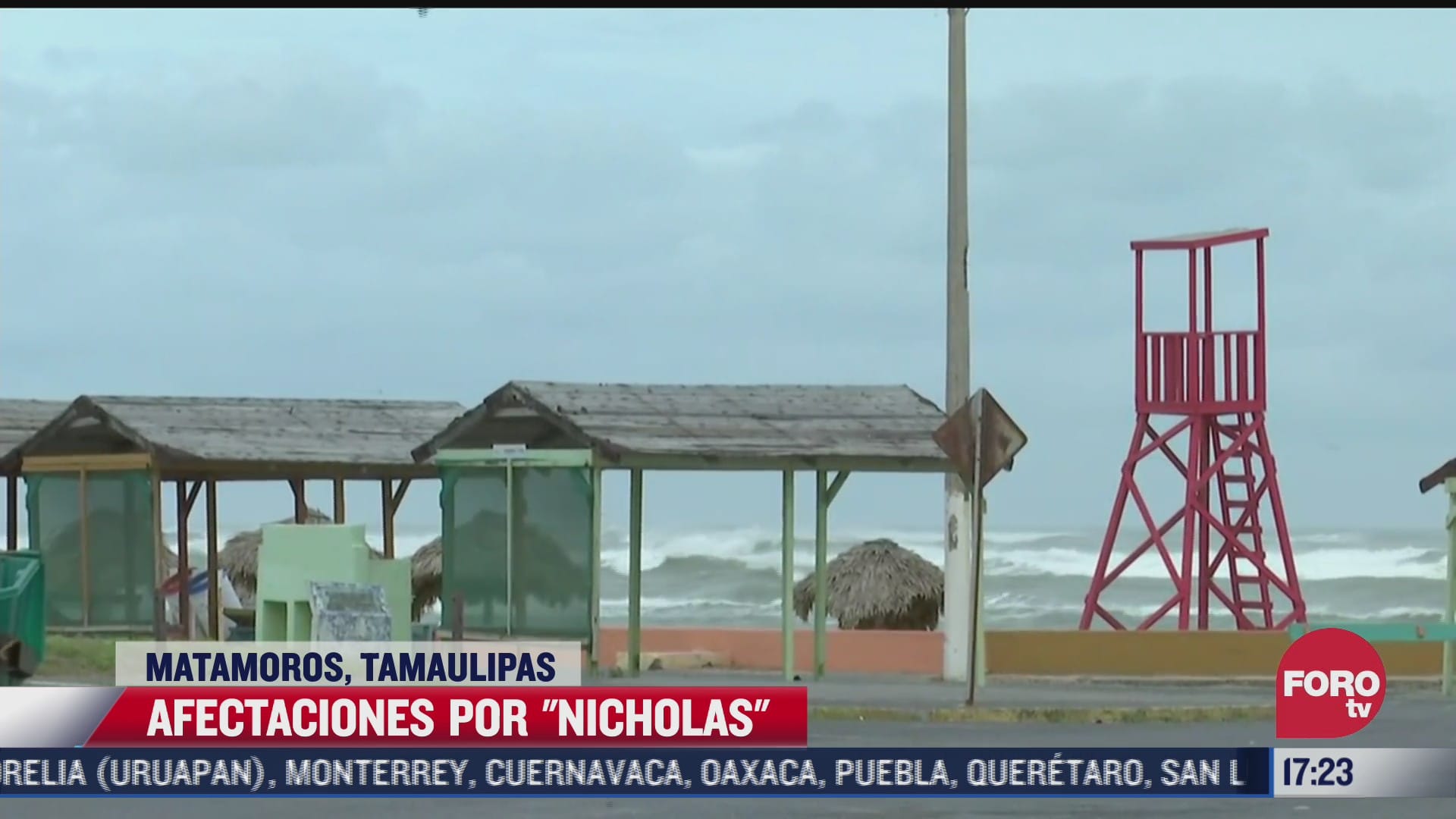 tormenta tropical nicholas dejo ligeros chubascos en matamoros tamaulipas