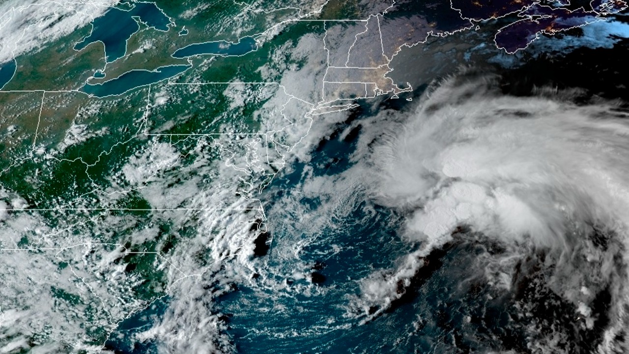 Tormenta tropical Odette avanza ante la costa del Atlántico