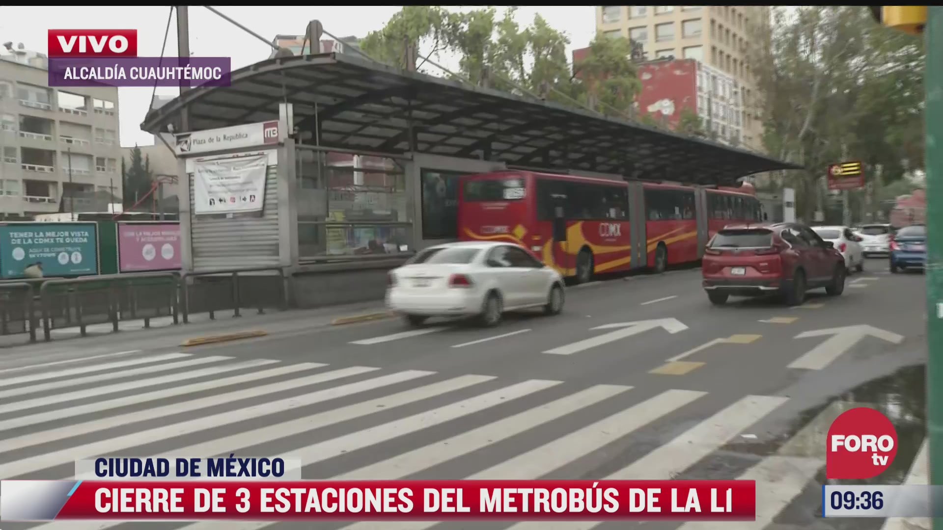 tres estaciones del metrobus de la linea 1 estaran cerradas por mantenimiento