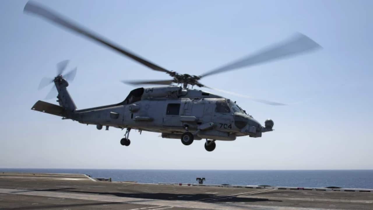 Un helicóptero de la Marina de EEUU se estrelló en el Pacífico