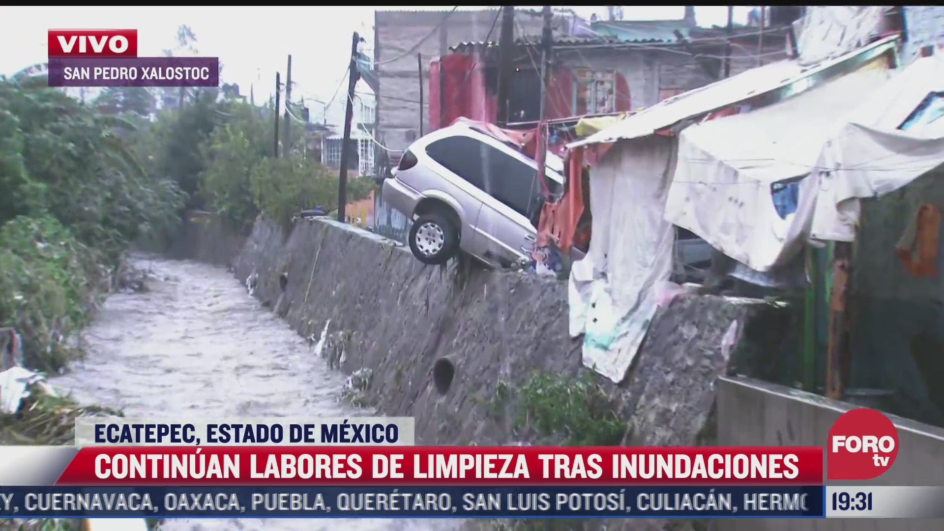 vecinos temen colapso de casa tras inundaciones en san pedro xalostoc en ecatepec
