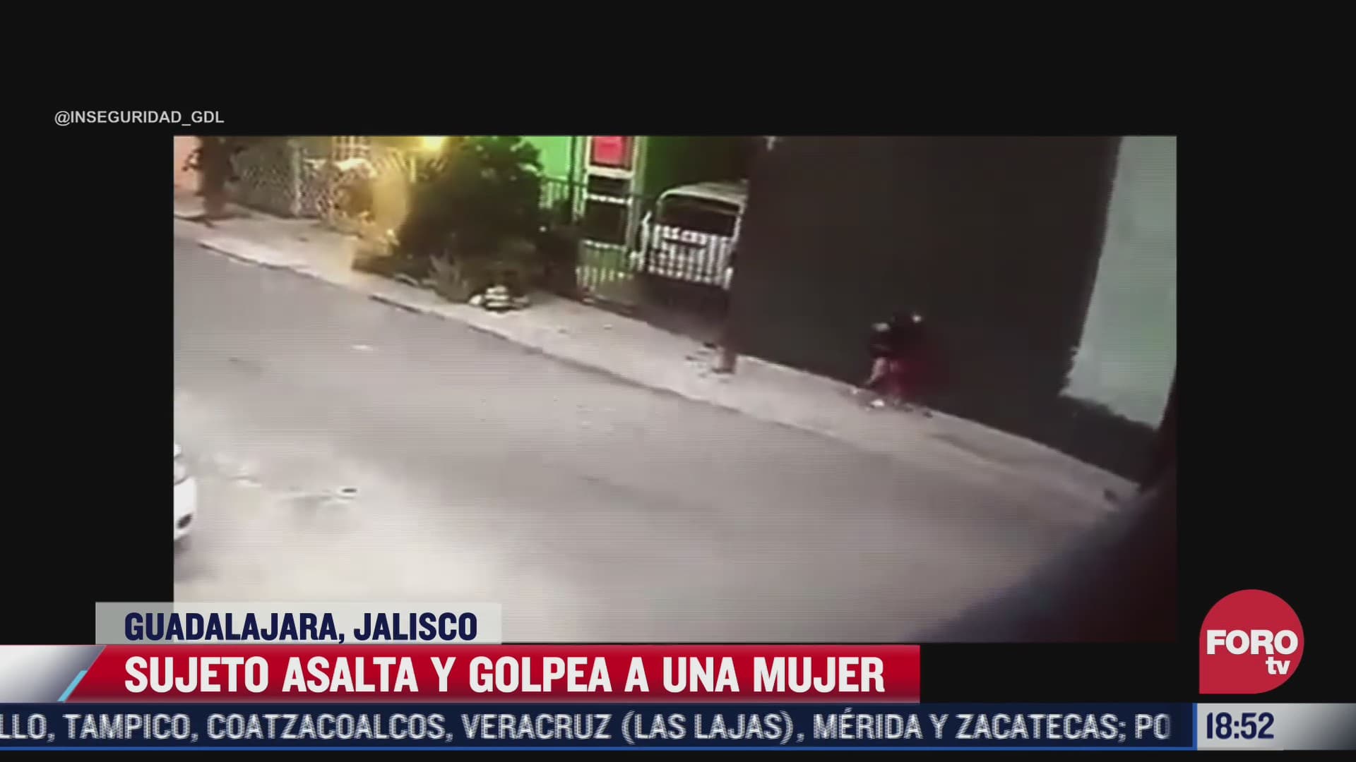 video ladron golpea a mujer durante asalto en jalisco
