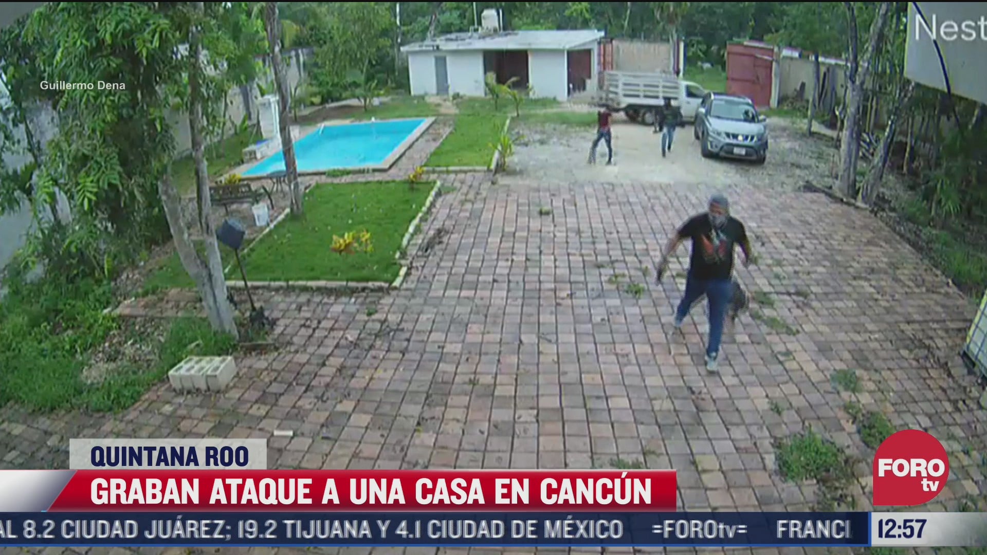 video ladrones irrumpen violentamente en casa de cancun quintana roo