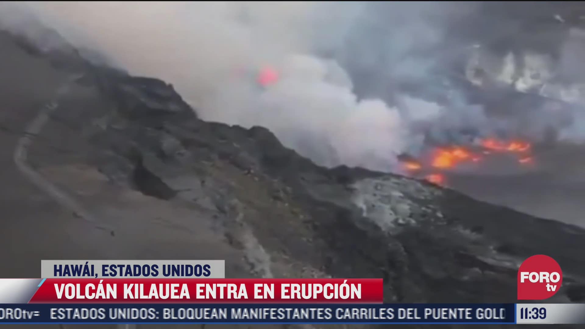 volcan kilauea entra en erupcion despues de varios meses