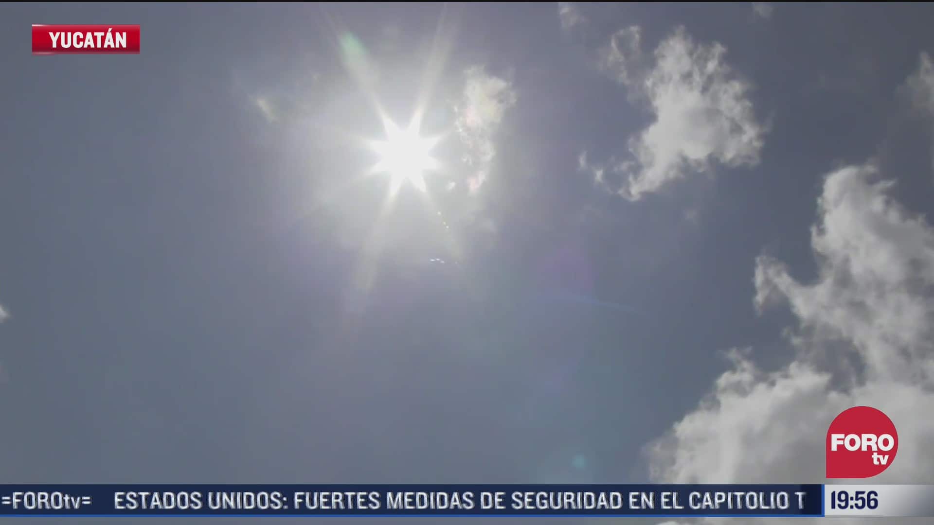 yucatan registra fuertes lluvias y calor extremo