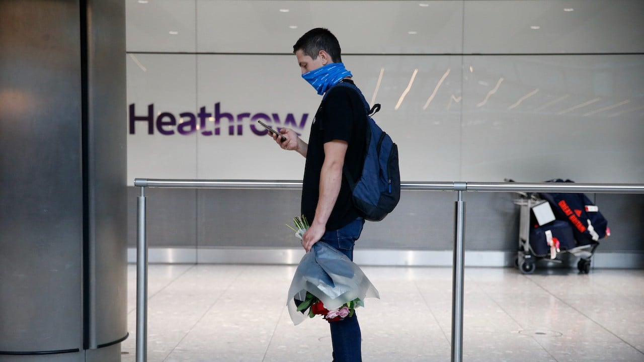 Aeropuerto de Heathrow en Londres, Inglaterra (Getty Images)