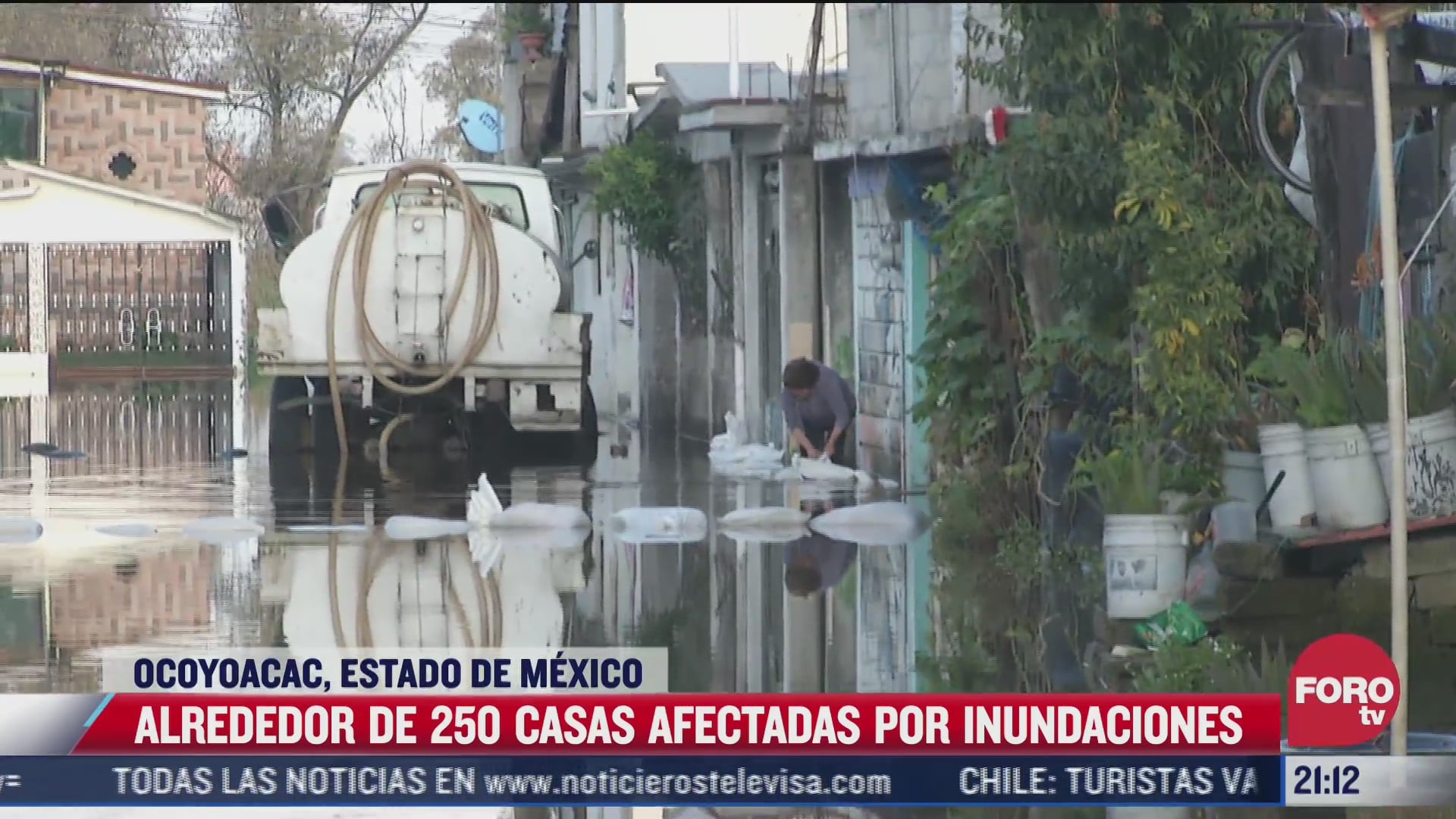 alrededor de 250 casas afectadas por inundaciones en ocoyoacac estado de mexico