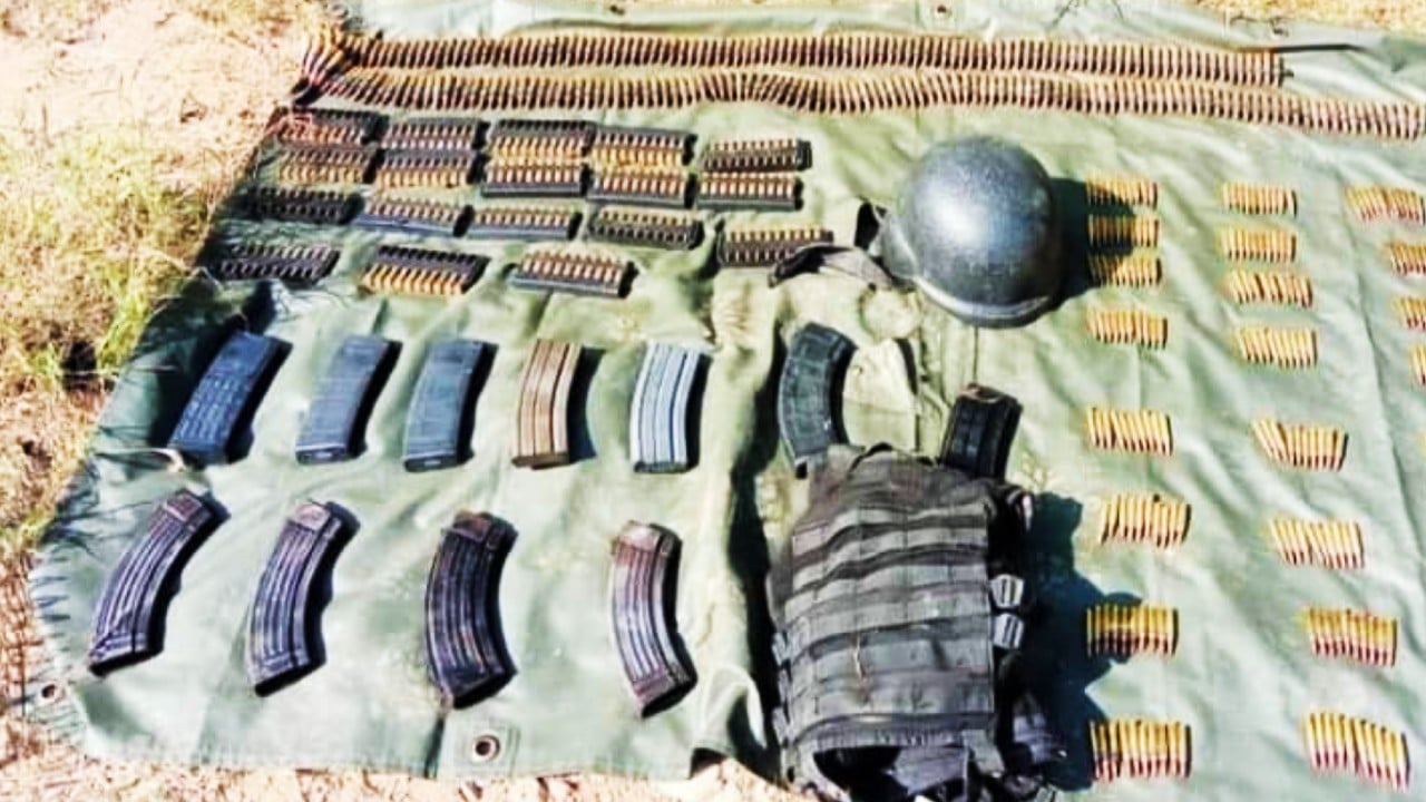 Militares aseguran arsenal con granadas y municiones en Frontera Comalapa, Chiapas