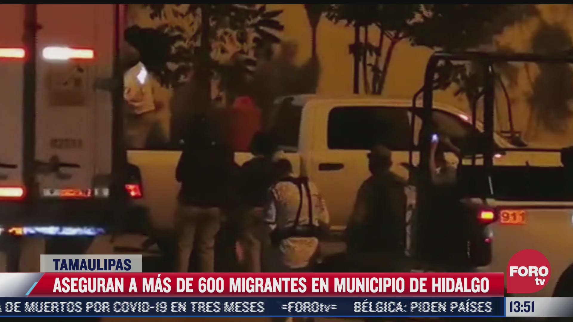 aseguran traileres que transportaban a 600 migrantes en tamaulipas
