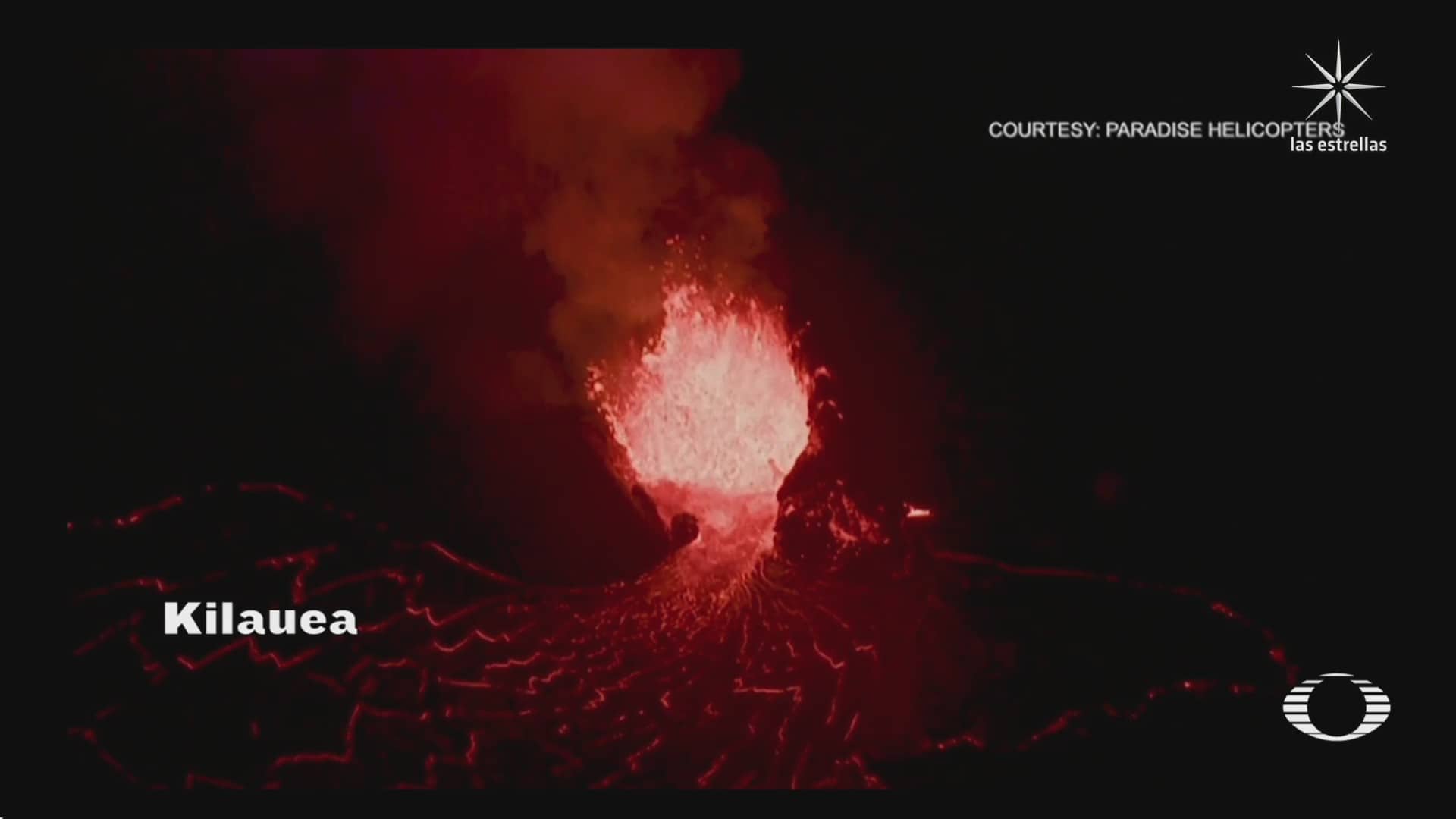 asi arden el volcan de la palma en espana y el kilauea en hawai