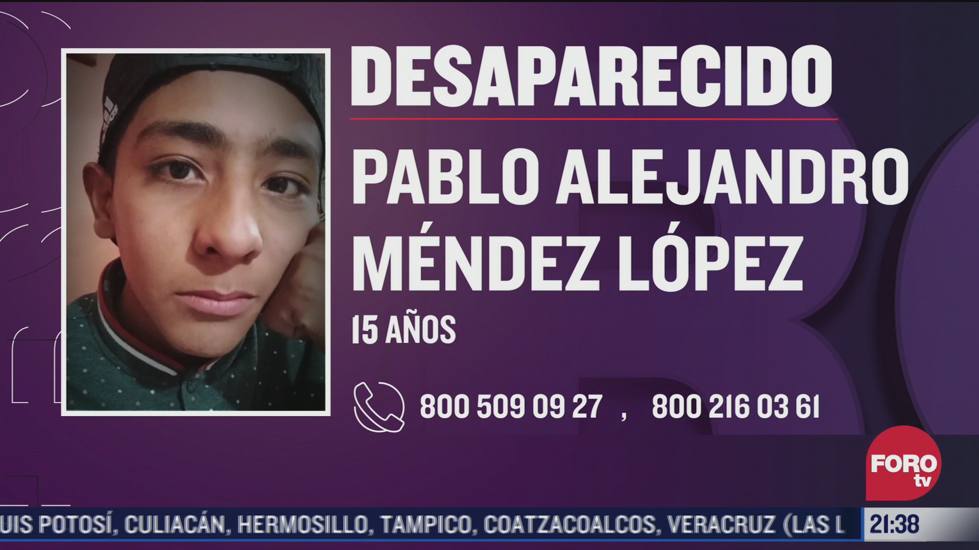 buscan a joven desaparecido en acolman estado de mexico