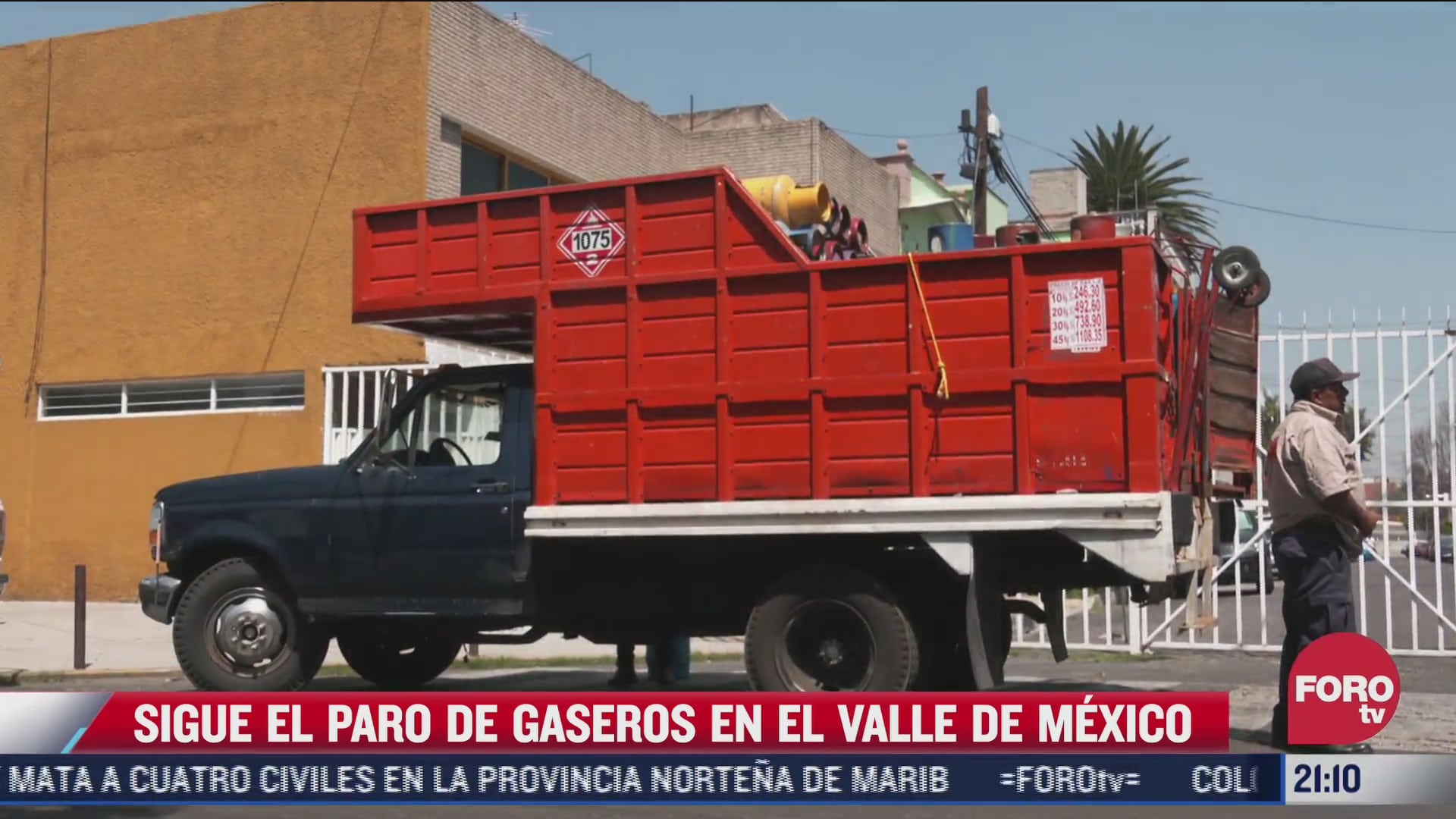 capitalinos sufren paro de gaseros en el valle de mexico