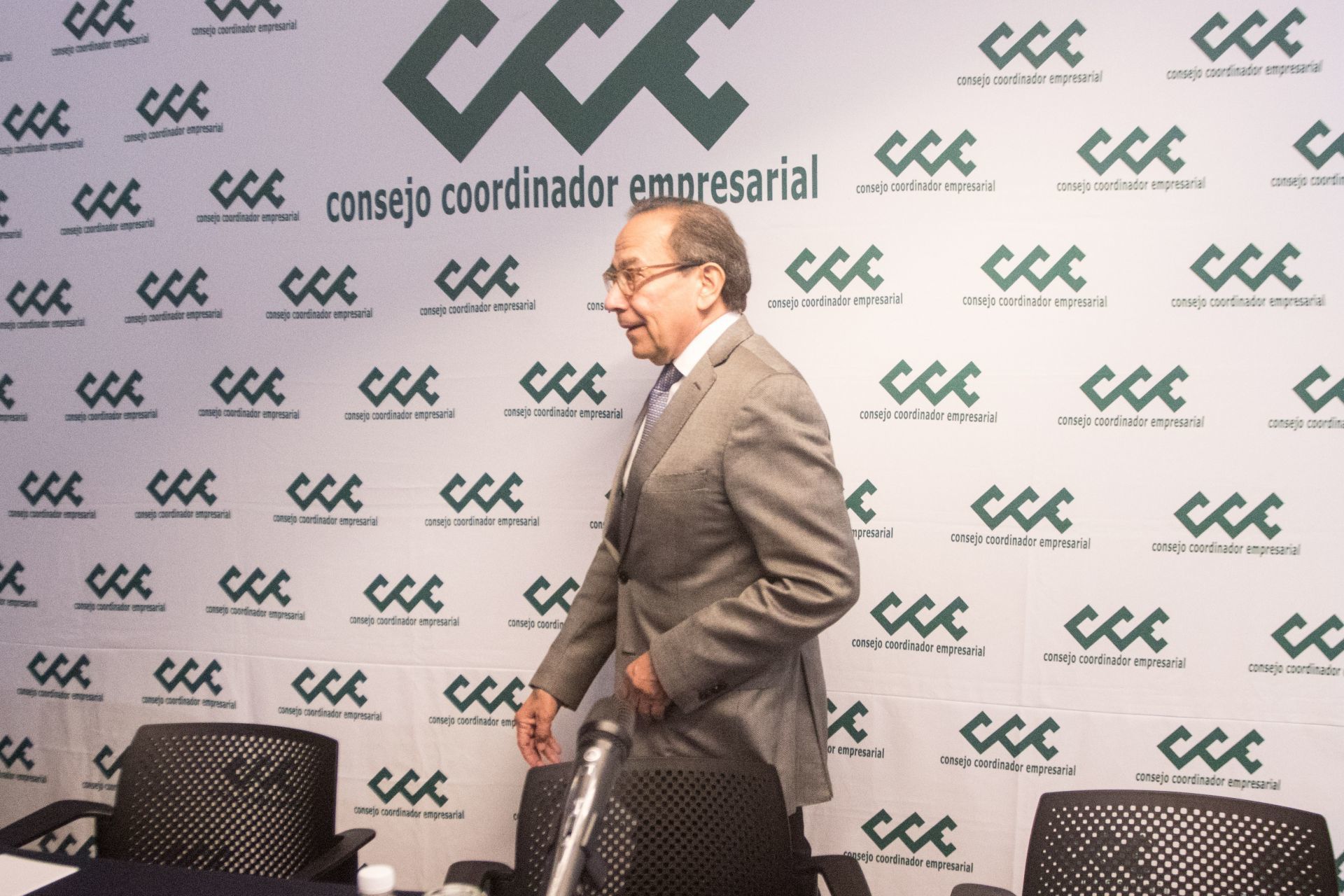 Carlos Salazar, presidente del Consejo Coordinador Empresarial (Cuartoscuro)