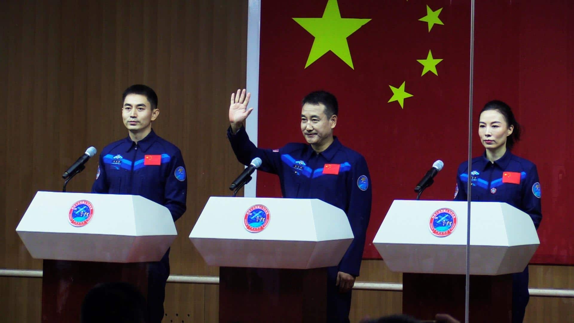 Despega con éxito la nave Shenzhou-13 a la estación espacial china