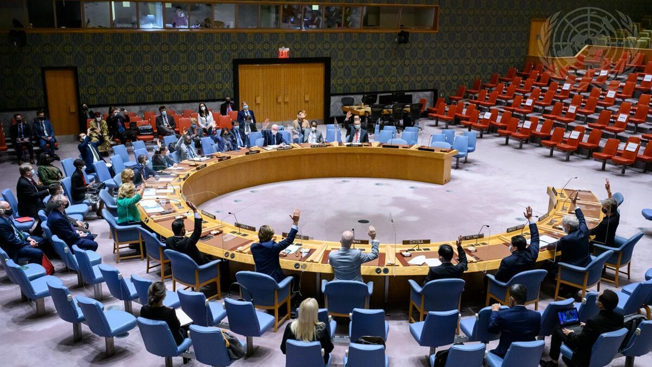 Reunión del Consejo de Seguridad de Naciones Unidas