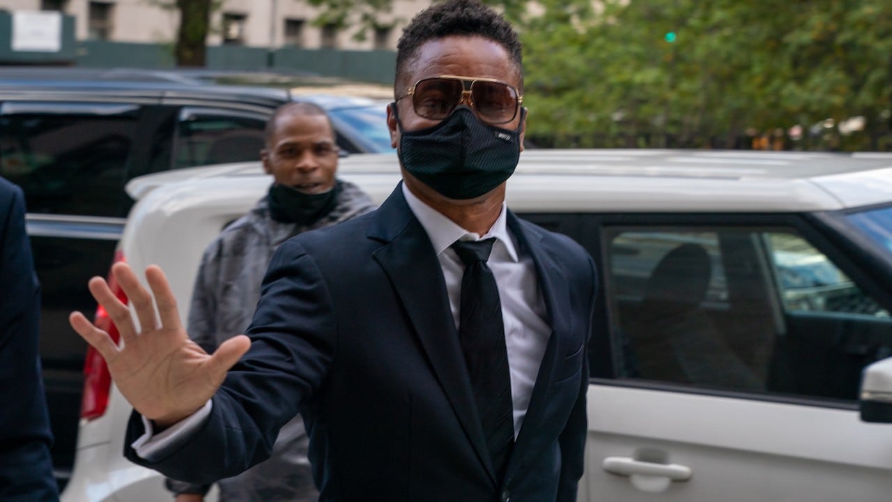 El actor Cuba Gooding Jr.llega al Tribunal Penal para fijar una fecha de juicio en la ciudad de Nueva York (Getty Images)