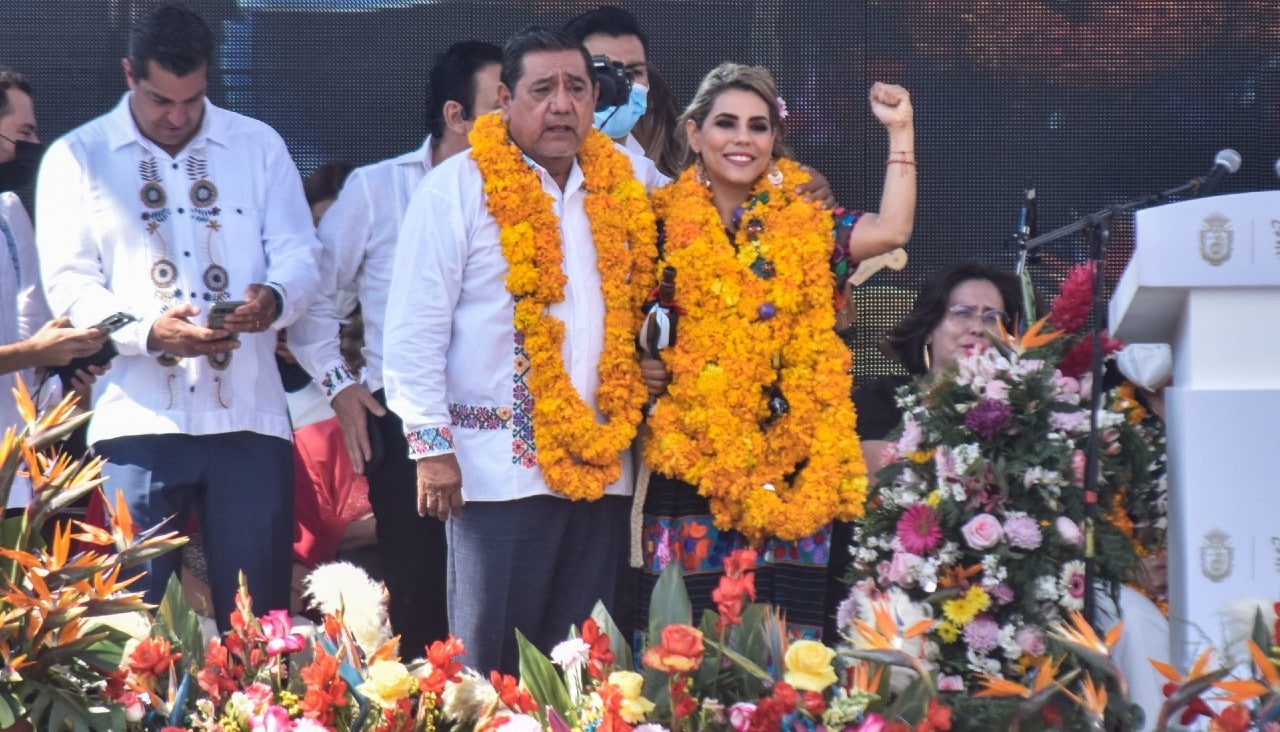 Evelyn Salgado rinde protesta como gobernadora de Guerrero