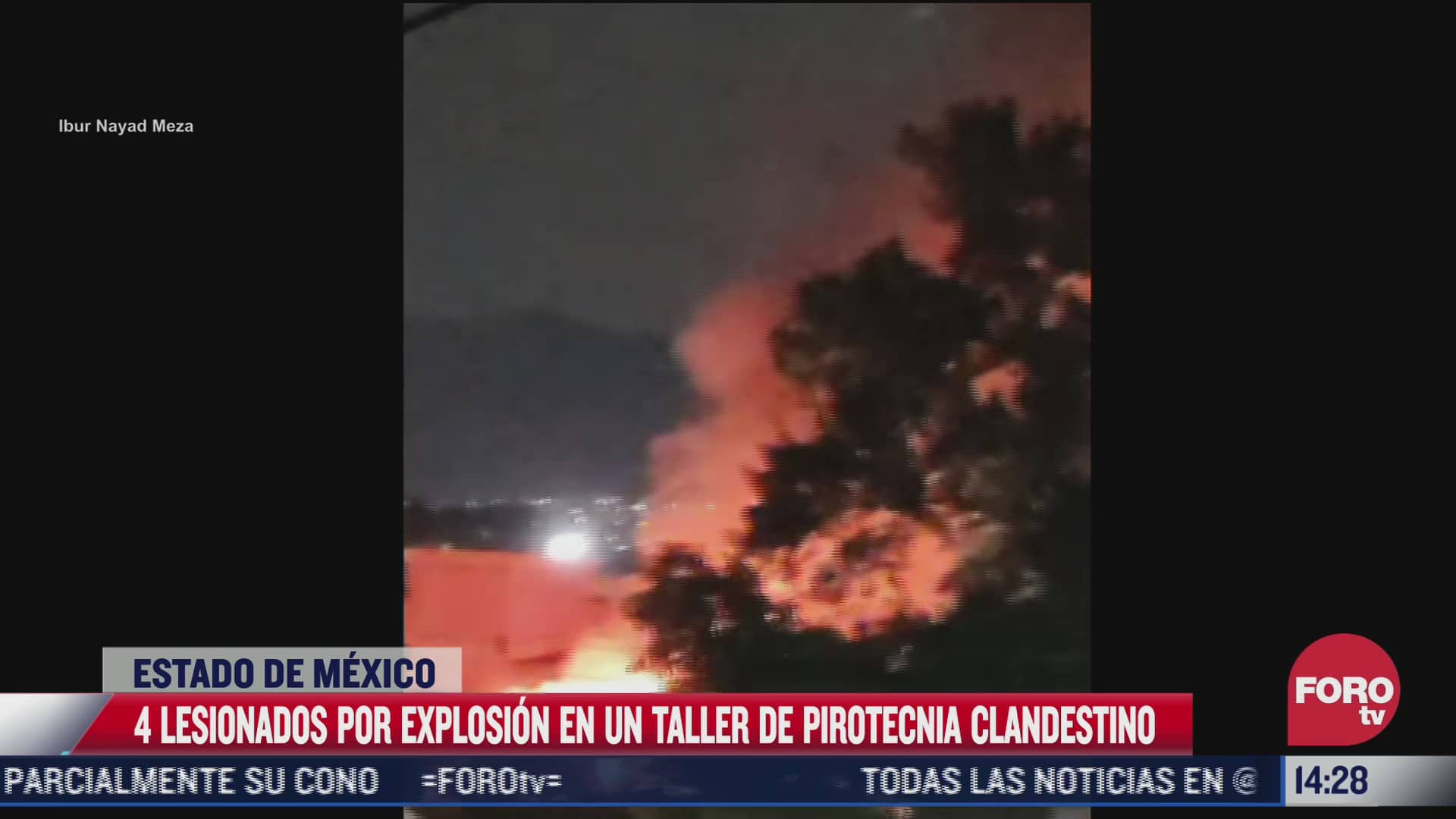 explosion en tultepec deja saldo de cuatro lesionados